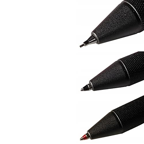 Rotring 600 3-in-1 Multicolor Pen & Mechanical Pencil, Silver
