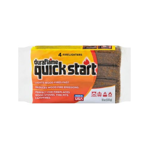 Duraflame Quick Start Firelighters - 1 Pack, 40 Count Fire Starting Blocks