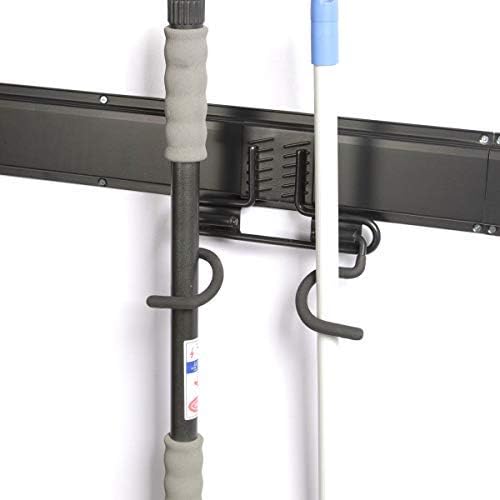 Ultrawall Heavy Duty Double Handle S Hooks - Steel Tool Storage Organizer for Home & Garden | 2-Pack