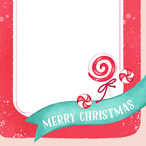 Niece Christmas Card - Eco-Friendly American Made Greeting Card with Envelope, 5x7.75 inches