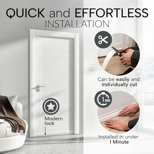 Vellure® Door Draft stoppers for Bottom of - NEW Premium Sweep/Door