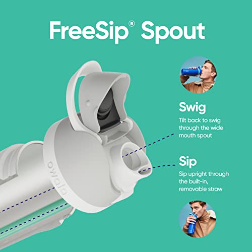 Owala FreeSip Tritan Water Bottle 25 oz - Very Dark | Leakproof, BPA-Free