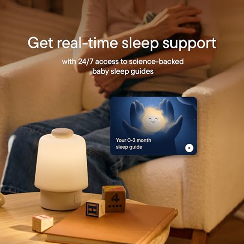 Hatch Baby Sound Machine & Night Light Routine Builder - Beechwood