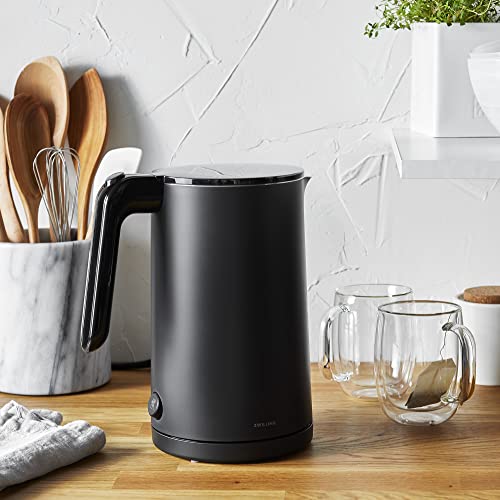 ZWILLING Enfinigy Cool Touch Electric Kettle - Black, 1-Liter Cordless Hot Water & Tea Maker