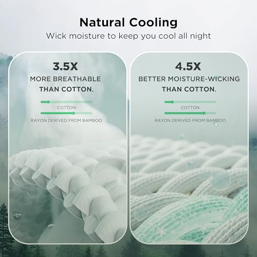 Cooling Waffle Blanket for Hot Sleepers - Ivory King 104 x 90 Inches Variation 01