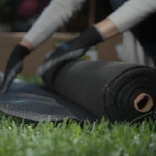 ECOgardener Premium 5oz Landscape Fabric - 3ft x 50ft Weed Barrier