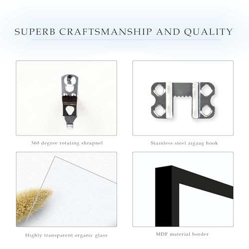 27x40 Poster Frame Black, inch Movie Frame, Wall Mount
