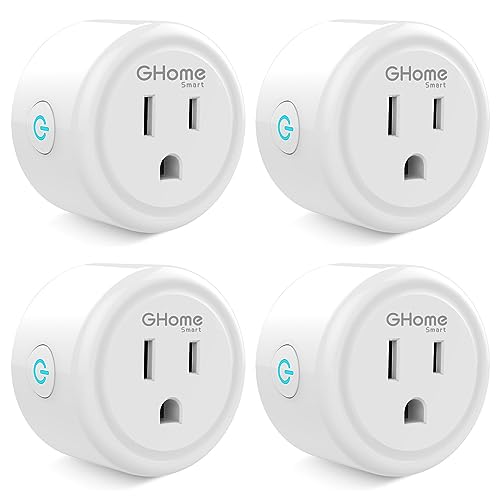 WiFi Smart Plug Mini 4-Pack, Alexa & Google Compatible, Timer & APP Control, 2.4GHz Only, ETL FCC Listed, White - Variation 4