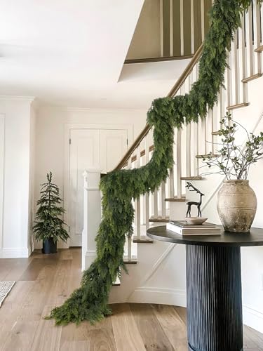 N&T NIETING 15 Ft Real Touch Cedar Garland Christmas Decor Green
