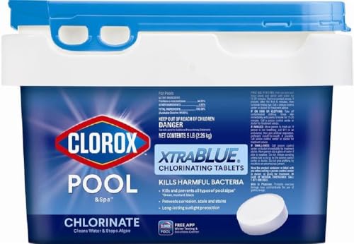 Clorox Pool&Spa XTRABLUE 3” Chlorinating Tablets, Individually
