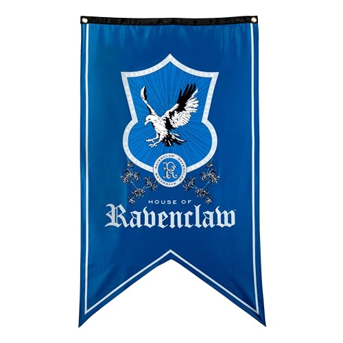 Harry Potter Hogwarts House Flags Set - 30 x 50 Inch Wizarding Banners