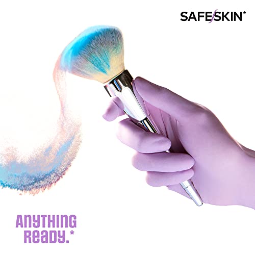 Disposable Nitrile Gloves 200 Medium Powder-Free for Medical, Food & Cleaning - SAFESKIN