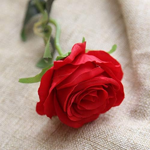 Premium Mini Tulip Bouquet - 20 Pink Artificial Flowers for Wedding & Home Decor