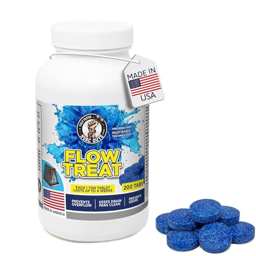 200 Tablets HVAC Drain Line Cleaner - Prevent Clogs & Odors - Leak Saver