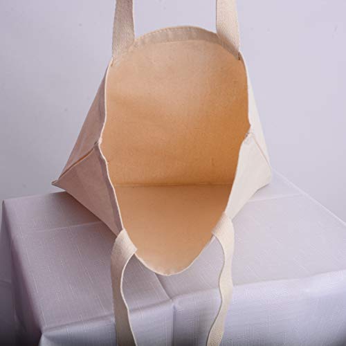 TBF Wholesale Canvas Tote Bags 15x16x3 with Bottom Gusset | Blank