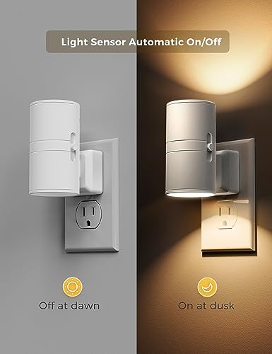 LED Night Light Wall Plug Dimmable Soft White - Variation 4