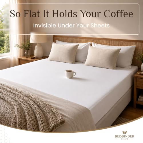 Bedbinder Deluxe Split King Bed Bridge for Adjustable Bed - S, M, L, XL