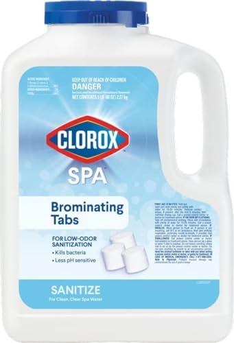Clorox Pool&Spa Bromine Tablets 5LB for Spa & Hot Tub Sanitization