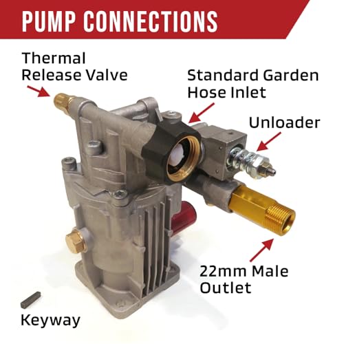 New PRESSURE WASHER PUMP fits Honda Excell XR2500 XR2600 XC2600