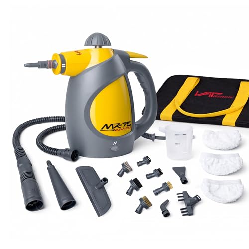 Handheld Steam Cleaner for Bed Bugs Auto Grout - 210°F Deep Sanitizing
