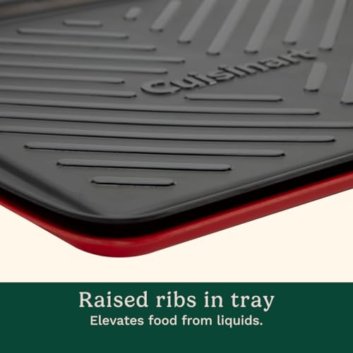 Medium Cuisinart Grilling Prep and Serving Tray Set - Dishwasher Safe, Nesting Melamine