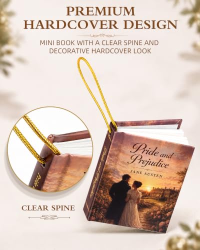 Hardcover Literary Mini Book Advent Calendar - 24 Classic Stories, Book Lover Gift