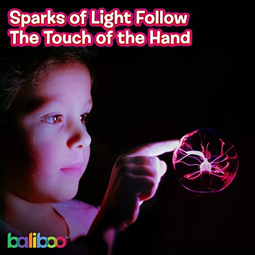 Mini Plasma Ball Light – USB & Battery Powered Interactive Globe