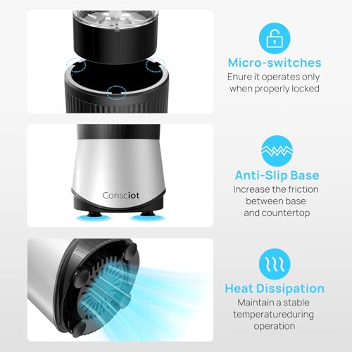 16-Piece Blender & Grinder Set for Kitchen & Personal Use - Consciot