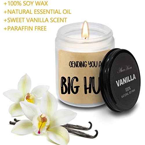 Hug Candle Gifts for Women & Men - Unique Friendship & Sympathy Gifts for Any Occasion