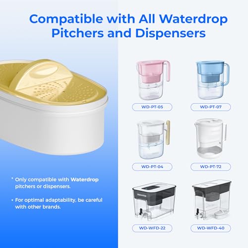 Waterdrop PF01A-P Upgrade NSF 53 & 42 & 372 Certified Water Filter - Variation 3