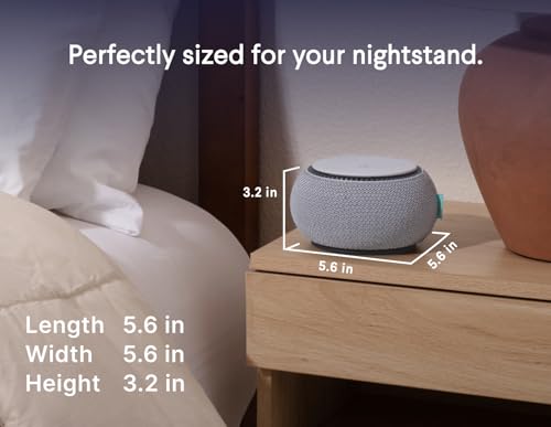 SNOOZ Cloud White Noise Sound Machine with Real Fan - Sleep Aid