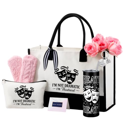 Geiserailie 8 Pcs Theater Gifts for Women – Musical Theatre Lovers (Theater Variation)