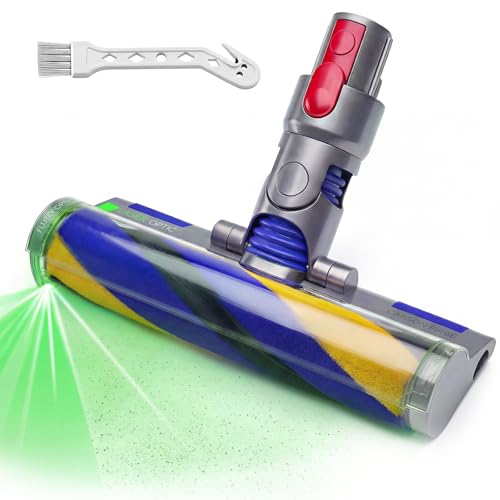 LED Fluffy Vacuum Cleaner Head Replacement for V7 V8 V10 V11 V15, 1 Pack