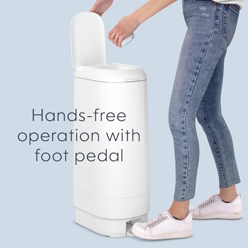 Registry Gift Set - Diaper Genie Signature Pail with 2 Easy Roll Refills - Odor Control