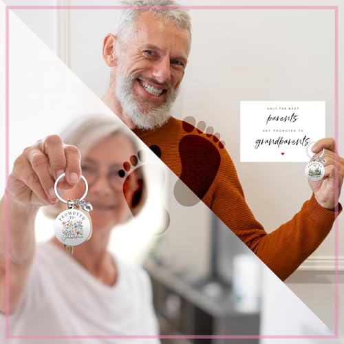 Promoted to Grandparents Mug Set - 11 Oz Gifts for First Time Grandparents