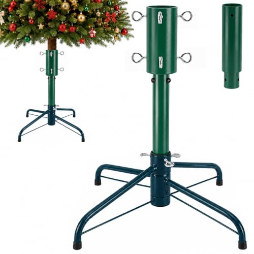 19-Inch Adjustable Christmas Tree Height Extender Kit with Stable Stand