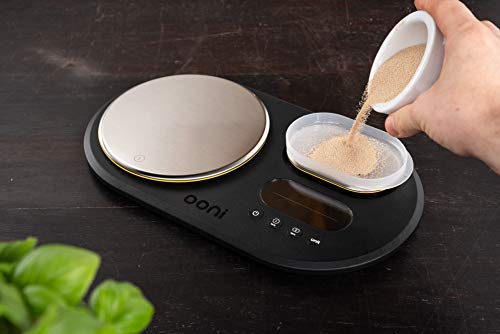 Digital Kitchen Food Scale with Dual LCD Display - Ooni Pizza Oven Accessories