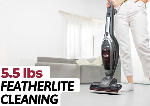 Roomie Tec SlimVac Cordless Upright Stick Vacuum Cleaner 2200mAh Battery