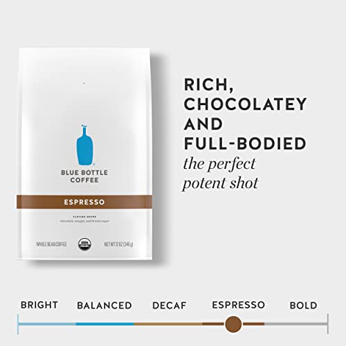 Organic Dark Roast Espresso Whole Bean Coffee Pack of 6 - 12 Ounce Bags