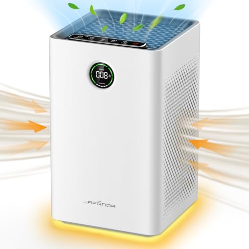 Jafanda Air JF260 Home Large Room Air Purifier with True HEPA Filter - Covers 1190 sq ft - Auto & Sleep Mode