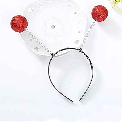 MYUBWTF 3 Pieces Alien Antenna Headband, Martian Alien Headband, Boppers Ball Head Boppers for Halloween Christmas