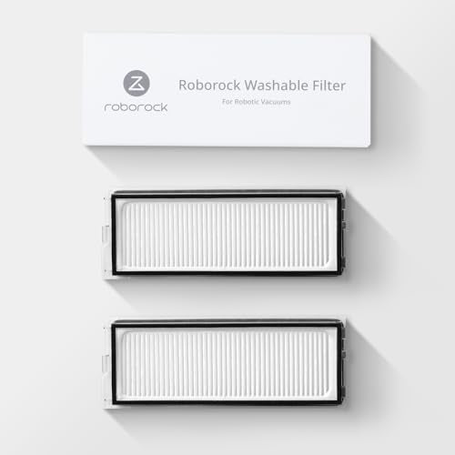 Washable Filter for Roborock Qrevo Series Robot Vacuums - Filter-E (2 Pack)