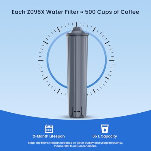 Water Filter Compatible with Jura 71794 Claris Smart 3 Pack - Glacier Fresh Variation 3