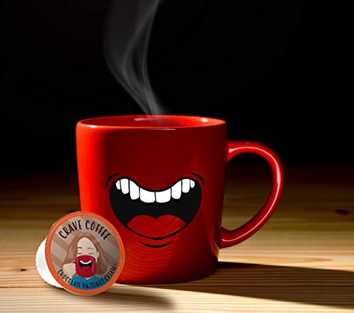 Crave Beverages Flavored Coffee Pods Sampler - 100 Count Variety Pack, Compatible with 2.0 K-Cup Brewers