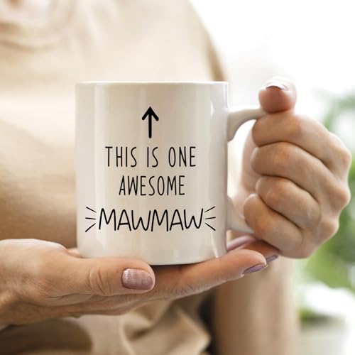 Mawmaw Gifts Mug – QASHWEY 11oz Ceramic Coffee Cup for Grandma | Mawmaw Variant