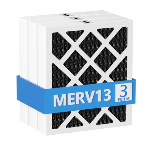3 Pack MERV 13 Carbon Filter Replacement for Dehumidifier - Compatible with Sanidry Sedona PN07126