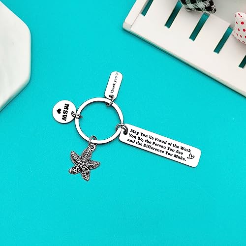 Xiahuyu Thank You Gifts for Social Worker MSW Graduation - Social Worker-5 Gift