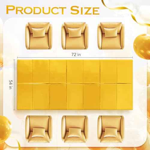 3pcs Gold Foil Metallic Tablecloth Shiny Party Table Cloth 54 * 72 Disposable Rectangle Decoration for Thanksgiving Christmas Graduation Birthday Party