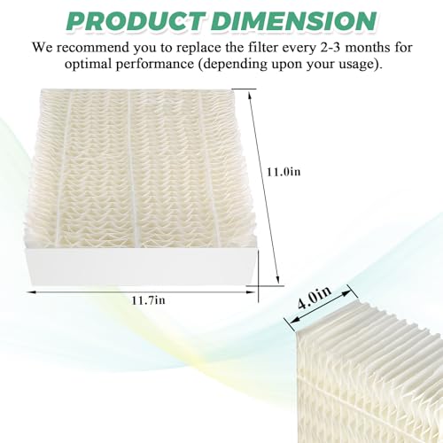 1043 Super Humidifier Wick Filters 4-Pack for Essick Air & Bemis Space Saver Series
