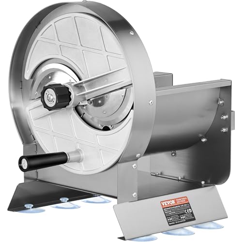 Manual Vegetable Fruit Slicer - Stainless Steel Adjustable Thickness with Spare Blades - Variation of THIS listing